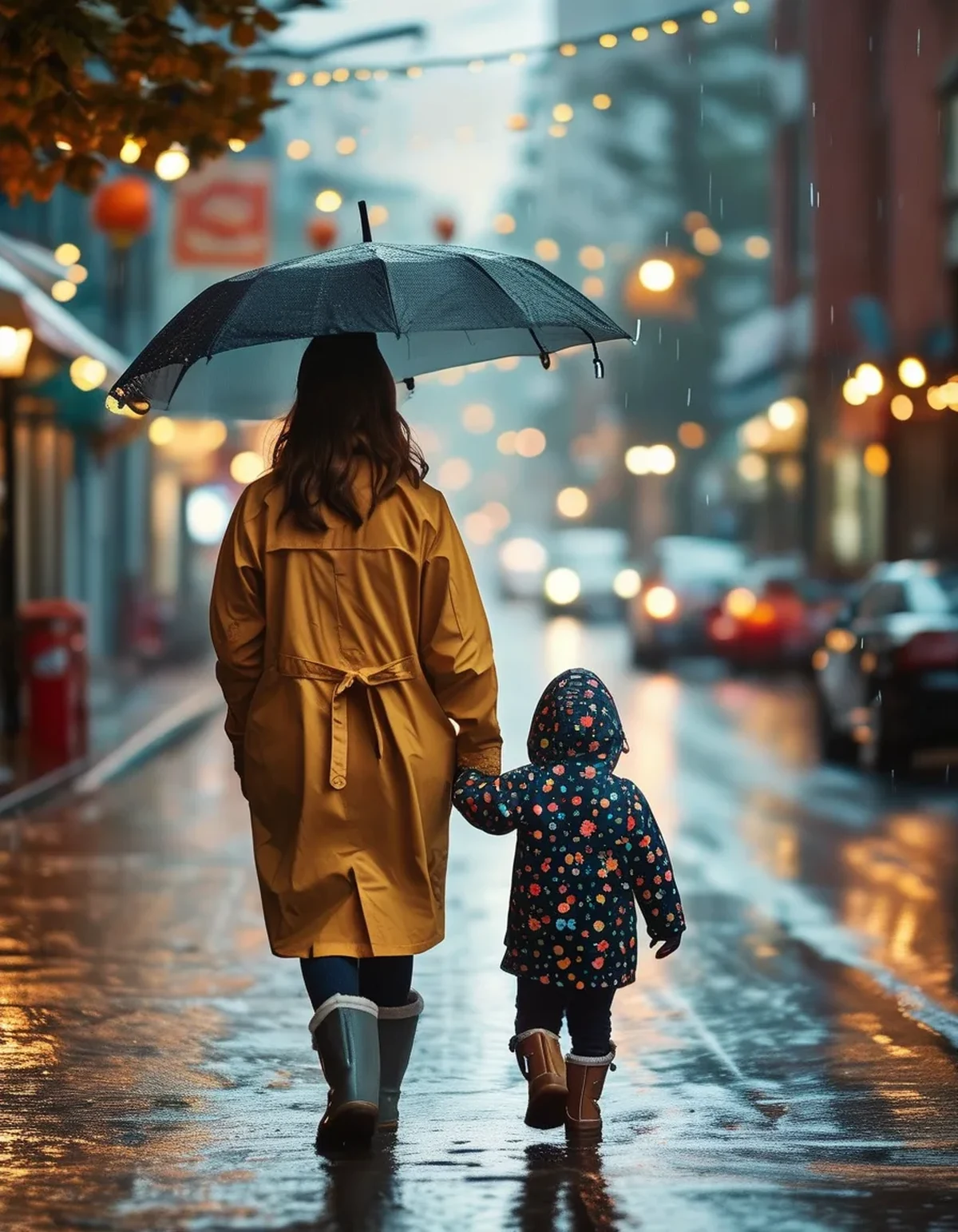 The Rainy-Day Carpool Outfit That Won't Have You Slipping in the School Drop-Off Line